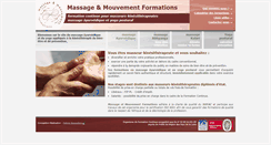 Desktop Screenshot of massage-et-mouvement.com